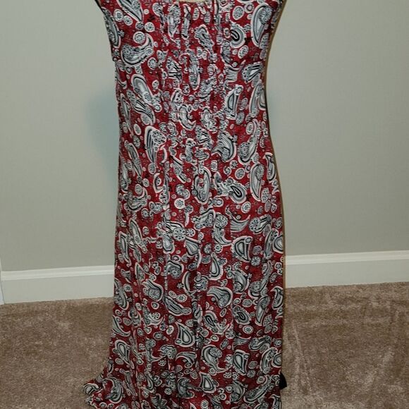 NWOT Koret mixed print maxi dress - Picture 3 of 4